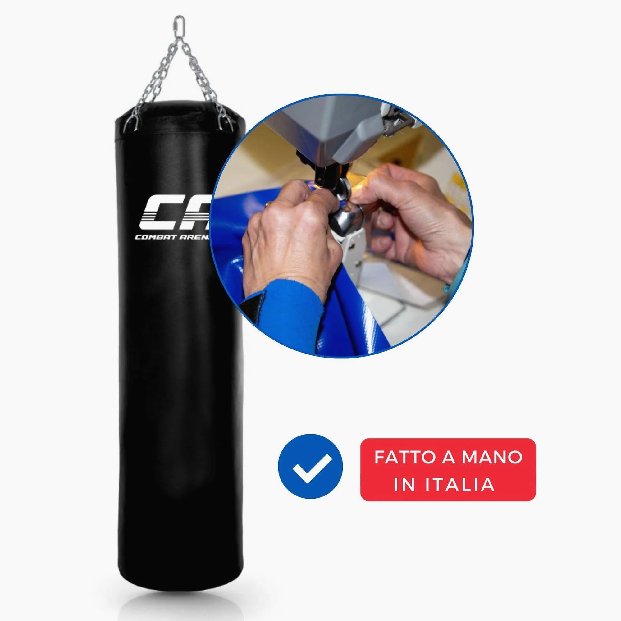 Sacco da boxe Combat Arena Training PRO 30 Kg Nero - Image 5
