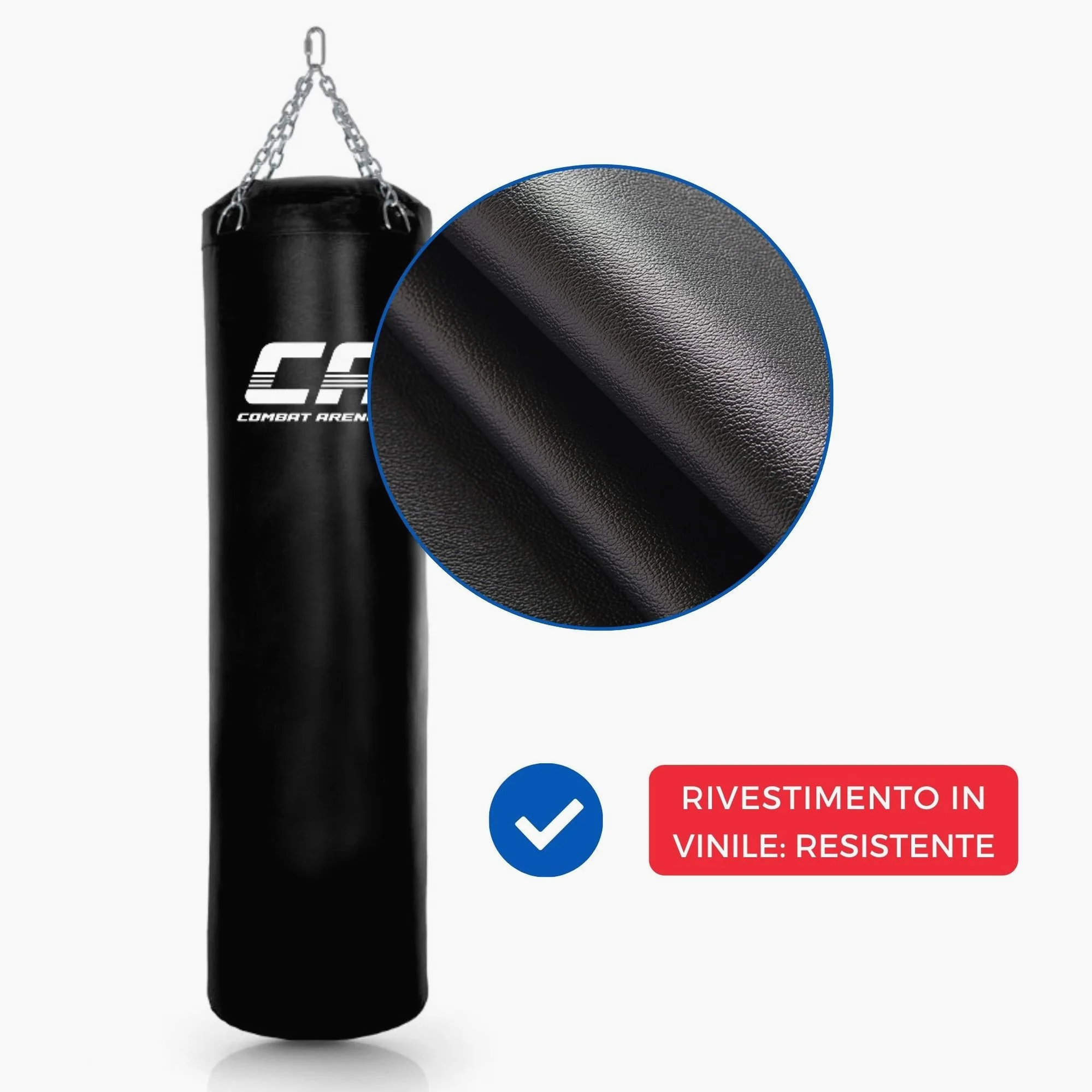 Sacco da boxe Combat Arena Training PRO 30 Kg Nero - Image 7
