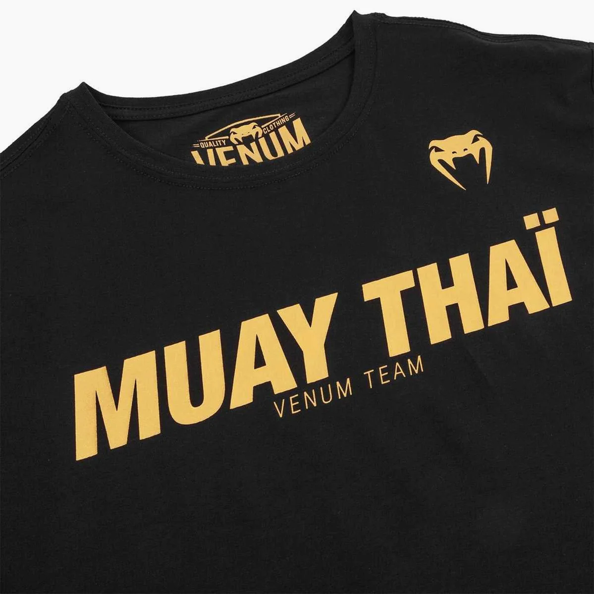 T-shirt Venum Muay Thai VT Nero-Oro - Image 3